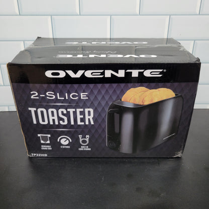 OVENTE Tostadora eléctrica de 2 rebanadas con ajustes de tostadas de 6...