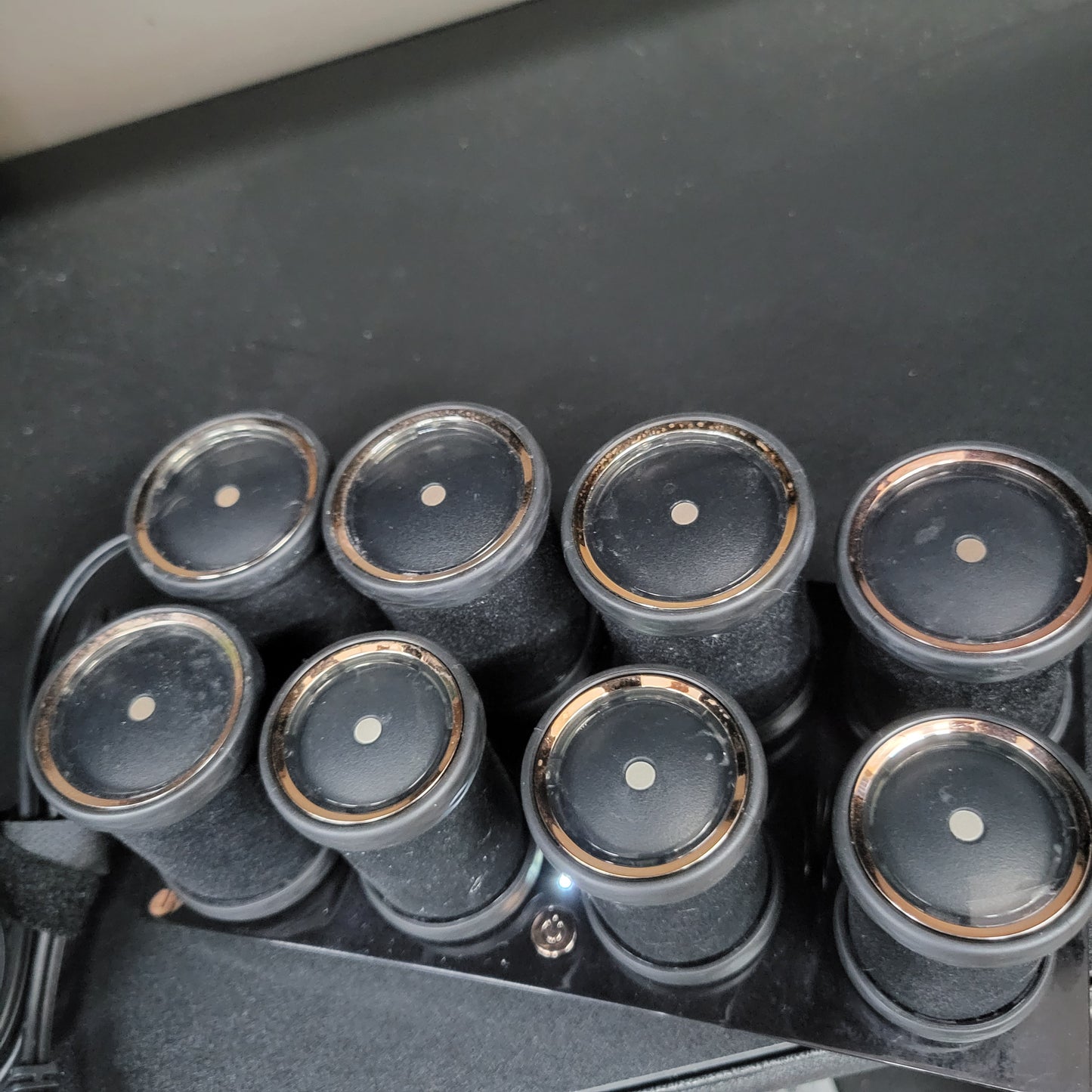 Rodillos calor T3 para pelo micro voluminosos de lujo, negro, 51.2 onz...