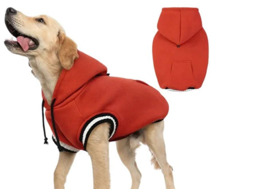 FUAMEY Dog Hoodie, Fleece Dog Sweaters for Small Medium Large Dogs, Warm Dog Clothes for Small Dogs,...