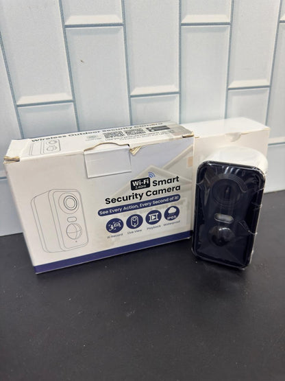 Cámaras para seguridad en el hogar al aire libre 2K Color visión noctu...