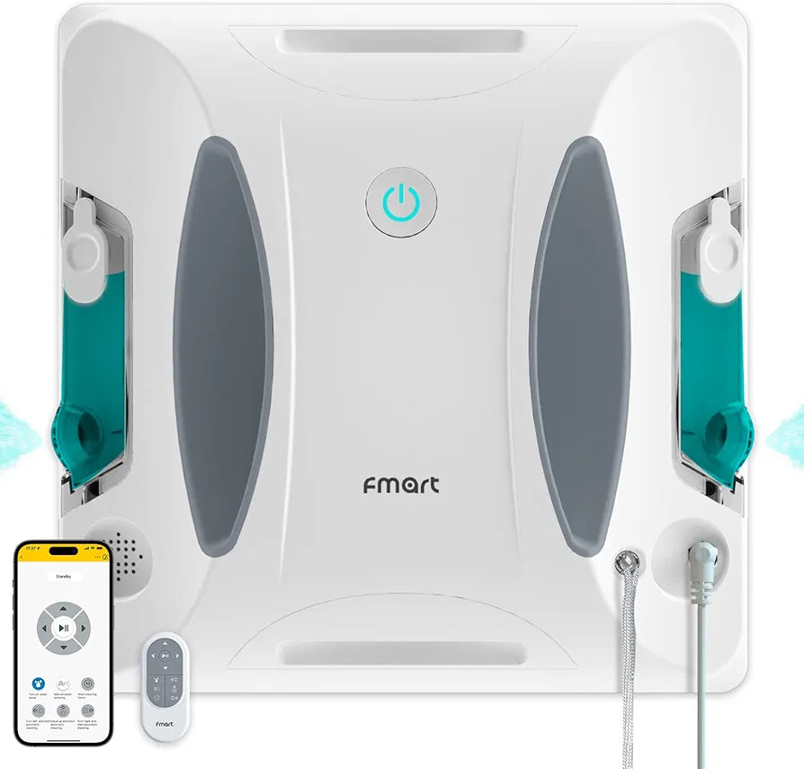 FMART W6 Window Cleaning Robot, Automatic Window Cleaning Robot...