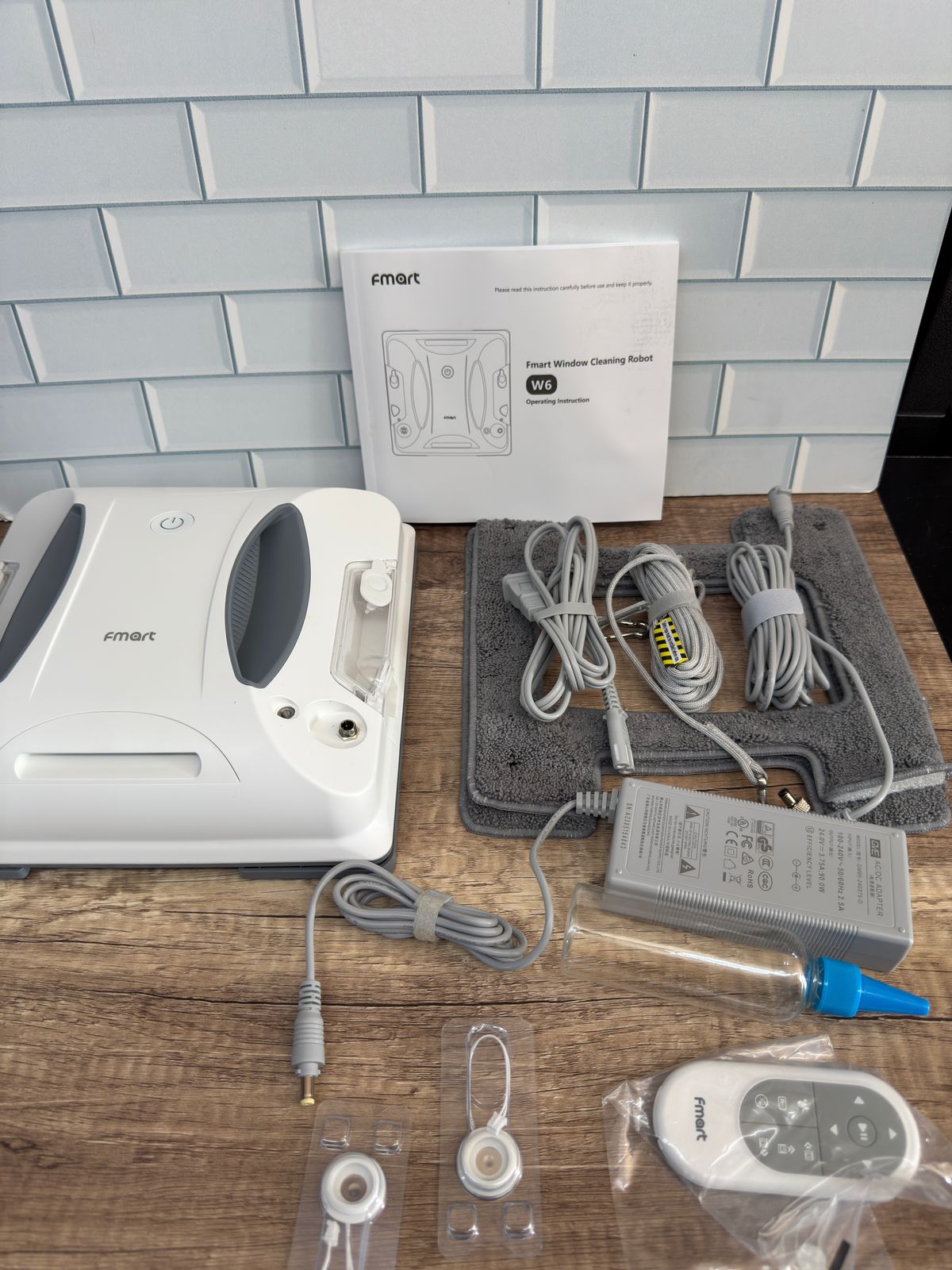 FMART W6 Window Cleaning Robot, Automatic Window Cleaning Robot...