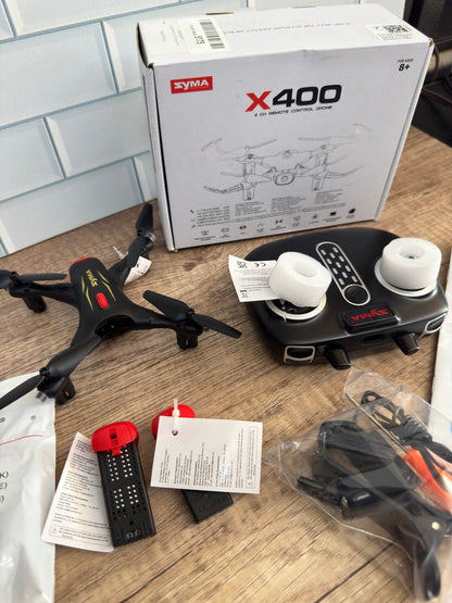 1-Syma X400 Mini Drone con cámara para adultos y niños HD Wifi FPV Quadc...