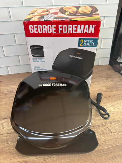Parrilla clásica George Foreman, George revestimiento resistente