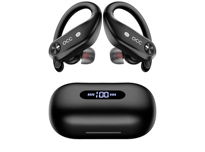 occiam Auriculares inalámbricos Bluetooth deportivos con reproducción ...