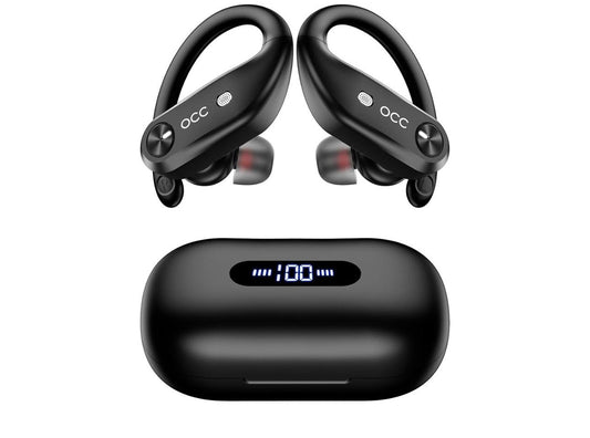 occiam Auriculares inalámbricos Bluetooth deportivos con reproducción ...