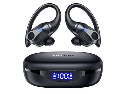 Auriculares inalámbricos Bluetooth 90 horas de tiempo de reproducción,...