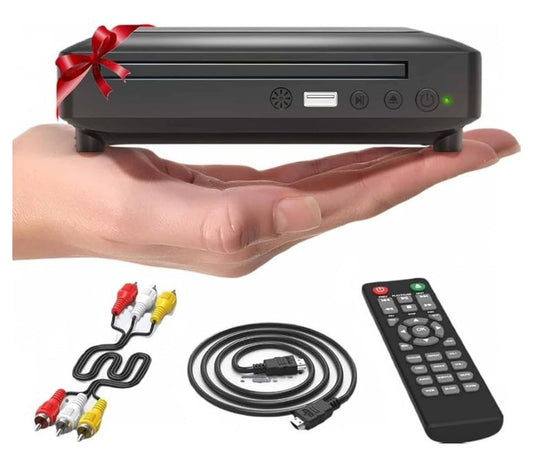 Ceihoit Mini reproductor de DVD HD, reproductores de CD para el hogar,...
