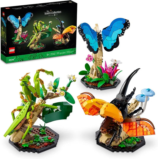 LEGO Ideas The Insect Collection - Regalo divertido para los amantes d...
