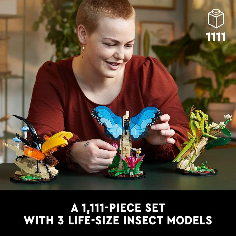 LEGO Ideas The Insect Collection - Regalo divertido para los amantes d...