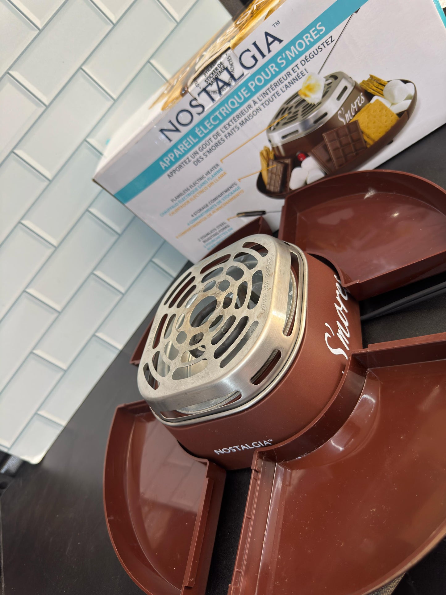 Nostalgia SMM200, máquina eléctrica para hacer smores