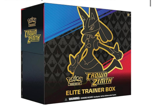 Pokemon TCG: Caja de entrenador Elite Crown Zenith