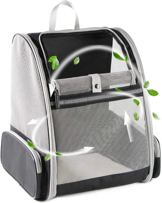 Texsens Innovadora mochila de burbujas Traveler para gatos y perros (n...