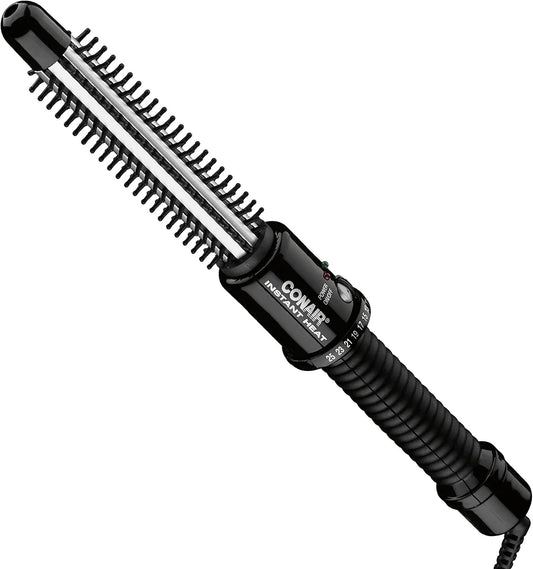 Cepillo caliente Conair, de calor instantáneo, negro, 3/4 - pulgadas