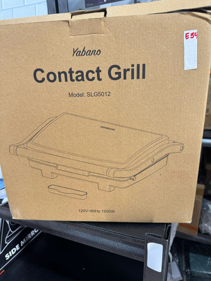 Yabano Panini Press Grill, Gourmet Sandwich Maker, Electric Grill...