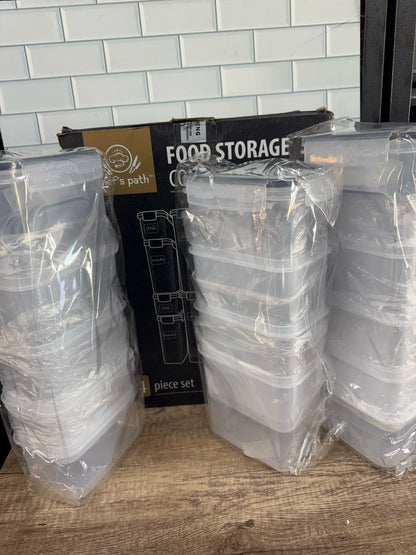 Organizadores / envases y almacenamiento de despensa de cocina, juego de recipie...