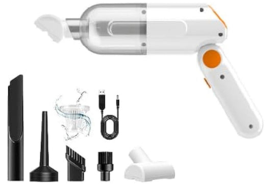 Aspiradora de mano para coche, 15000Pa 120W de alta potencia con mango...