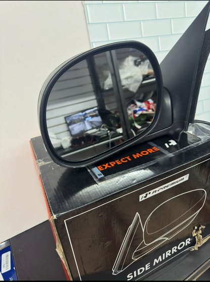 A-Premium Espejo eléctrico para puerta del lado del conductor, compati...