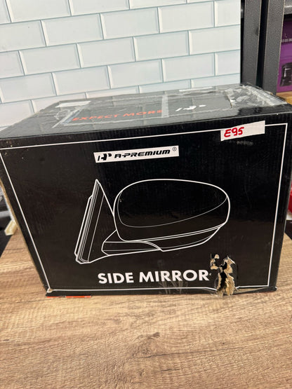 A-Premium Espejo eléctrico para puerta del lado del conductor, compati...