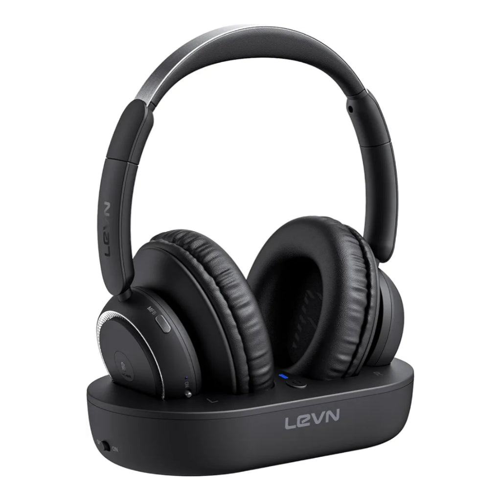 LEVN Auriculares inalámbricos para ver televisión, auriculares inalámb...