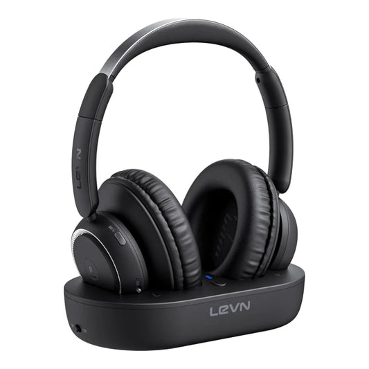 LEVN Auriculares inalámbricos para ver televisión, auriculares inalámb...