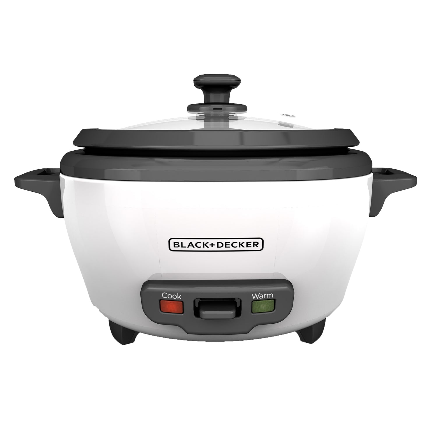 Arrocera BLACK+DECKER - Olla arrocera de 6 tazas, RC506, 3 tazas de arroz crudo...