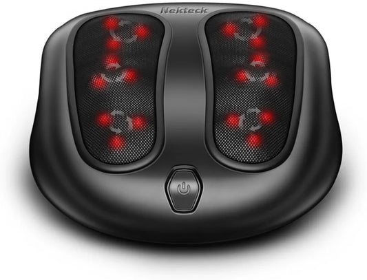 Nekteck - Masajeador de pies, máquina de masaje mediante calor generad...