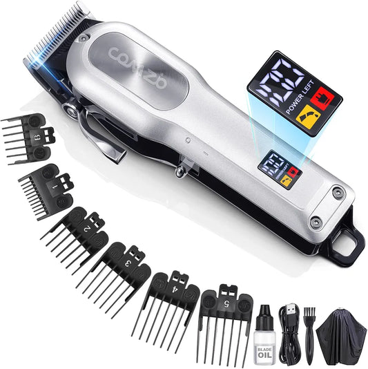 COMZIO Cortapelos para hombres, cortapelos inalámbricos, kit profesion...