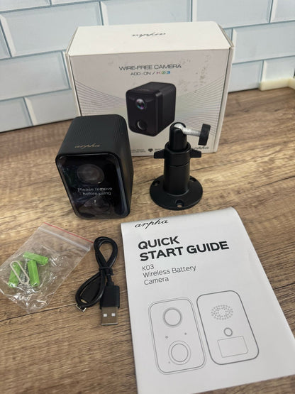 Cámara de seguridad inalámbrica para exteriores K03, cámaras de 1080p ...