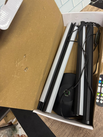 OUTON Lámpara de pie LED inteligente RGB, lámpara de esquina que cambi...