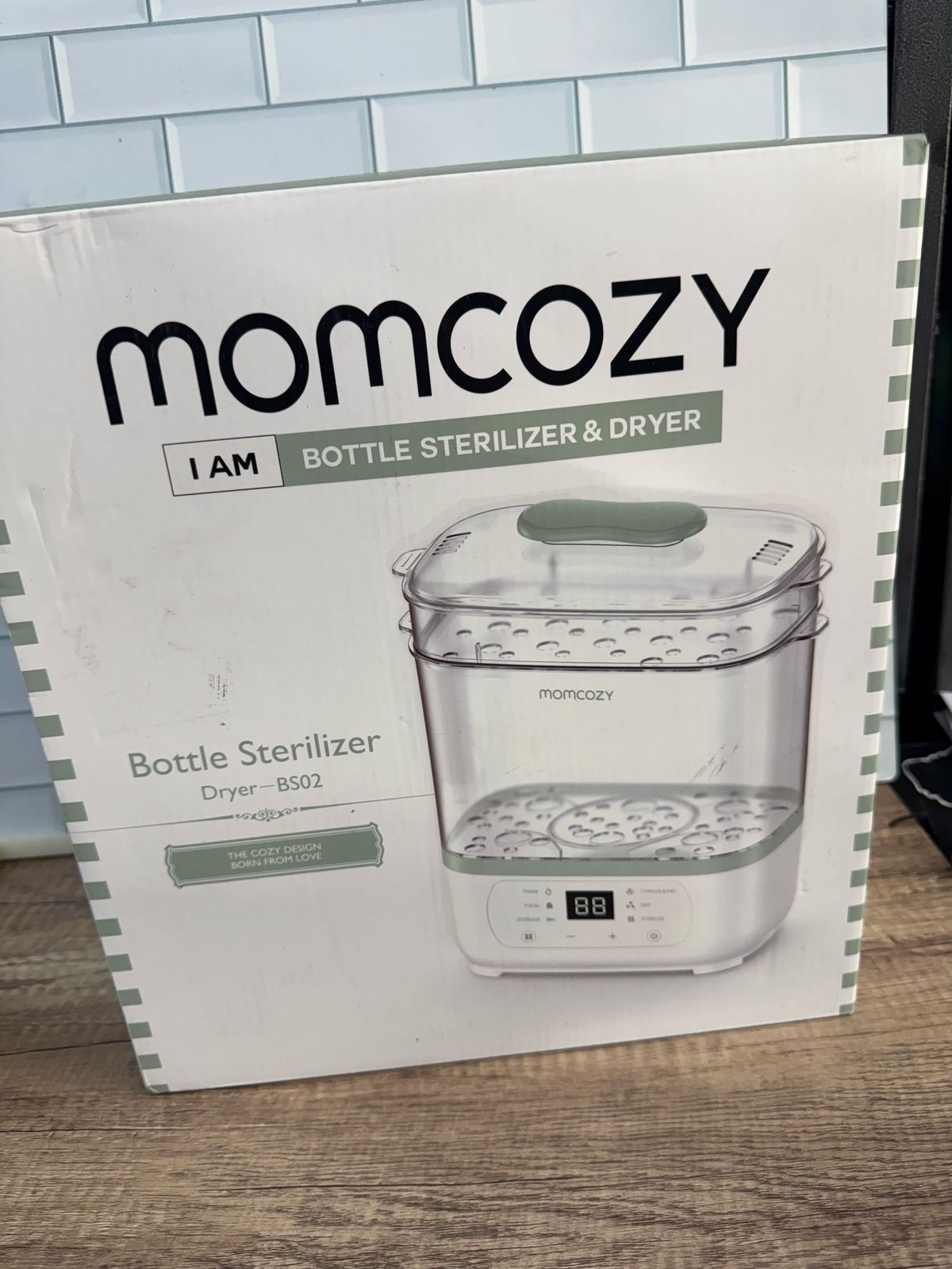 Momcozy Esterilizador y secadora de biberones, esterilizador eléctrico...