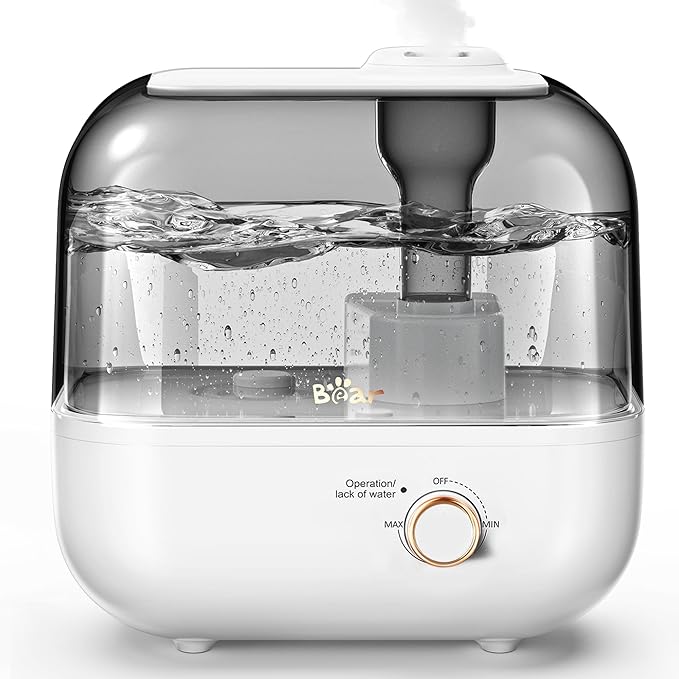 Humidificadores para dormitorio, habitación grande, hogar, humidificad...