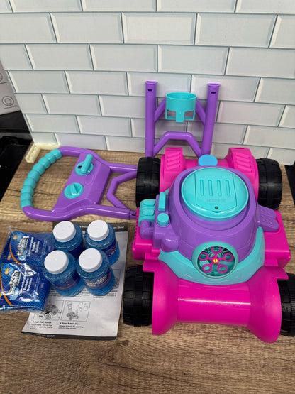 SLOOSH Cortacésped de burbujas para niños pequeños, máquina de burbuja...