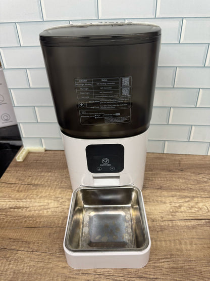 Comederos automáticos para gatos con almacenamiento de alimentos de gr...