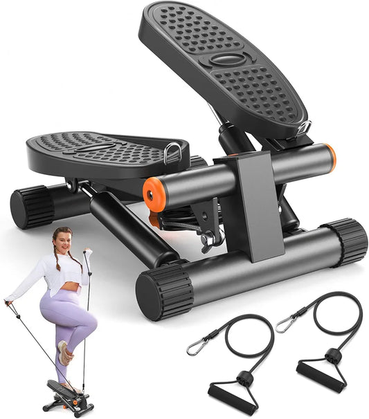 Niceday Steppers para ejercicio, mini escalera con bandas de resistenc...
