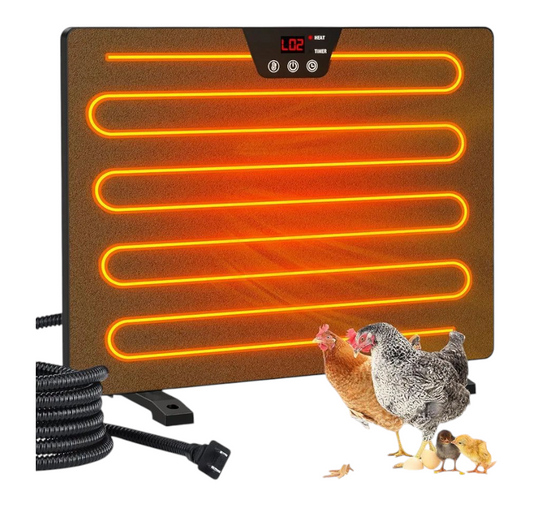 Keten Calentador de gallinero, 100/200 vatios de calor radiante, diseñ...