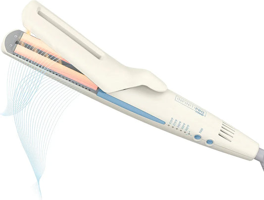 INFINITIPRO BY Conair QuadAir - Plancha plana para alisar el cabello, ...