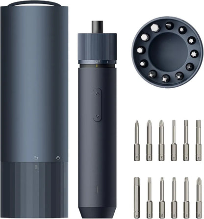 HOTO Destornillador eléctrico recargable, juego de destornilladores in...