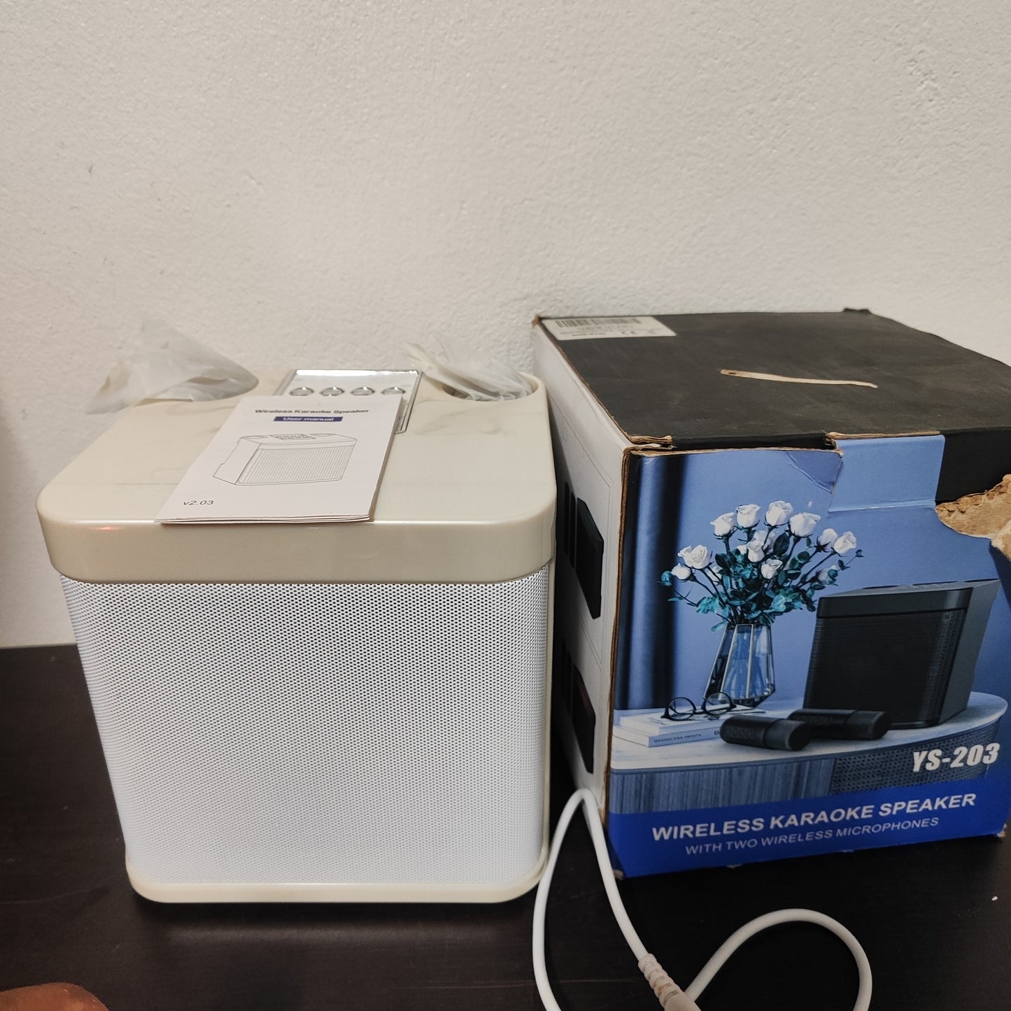 Altavoz Bluetooth portátil, máquina de karaoke para adultos ...