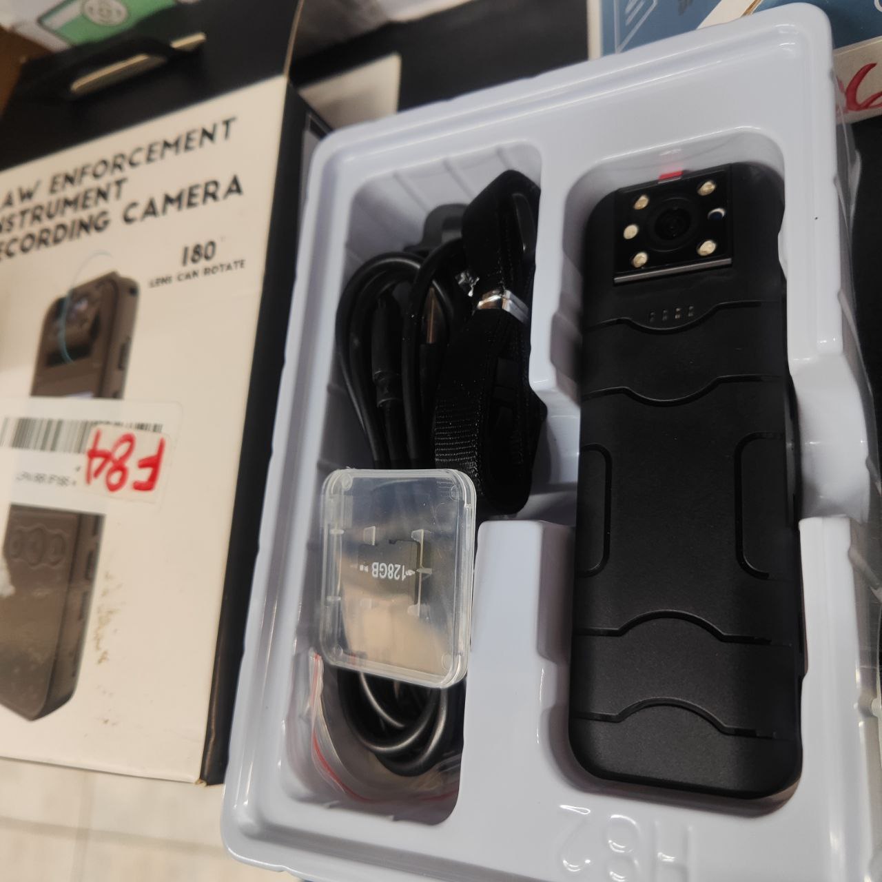 Cámara de cuerpo HD 2025 1080P, videocámara con grabación de vídeo para deportes...