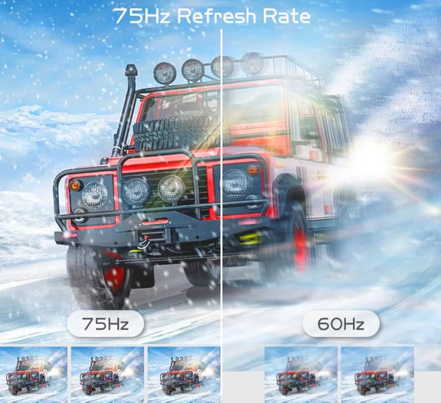 Monitor de 22 pulgadas, Full HD 1080p, para juegos y oficina...