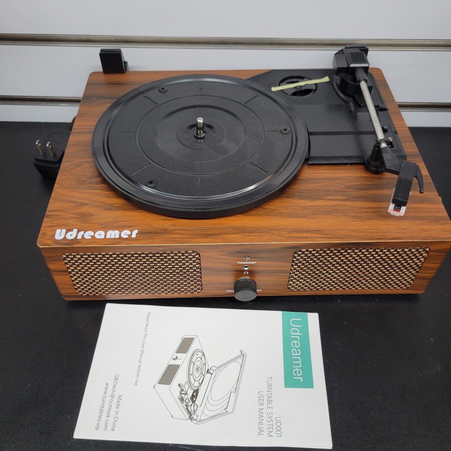 Reproductor de discos de vinilo impulsado por correa udreamer ud0...