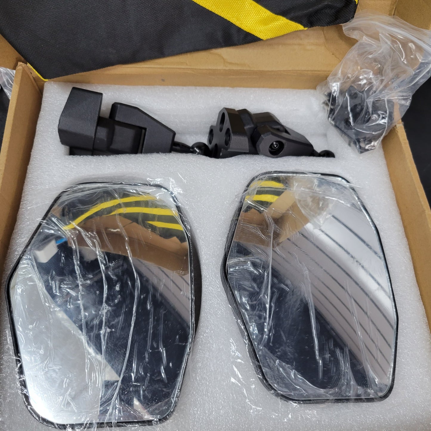 Side View Mirrors for Can Am Defender 2016-2024, Rear View Mirrors...
