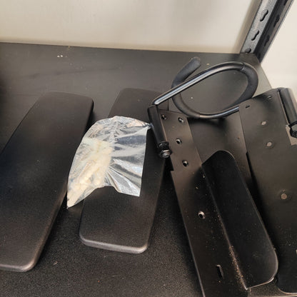 Paquete de 2 soportes de pared para bicicleta, soporte giratorio para ...