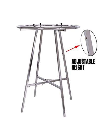 Rack redondo de ropa altura ajustable entre 123 cm a 177 cm de altura