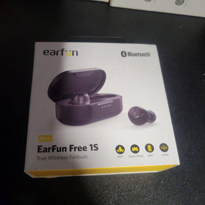 EarFun USB-C Verdaderos auriculares inalámbricos Bluetooth 5.0. 1 Negr...