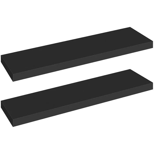 Juego de 2 estantes flotantes, estante colgante de 31.5 pulg...
