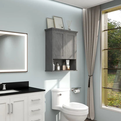 Armario de pared de baño sobre inodoro de 25 x 30 pulgadas, ...