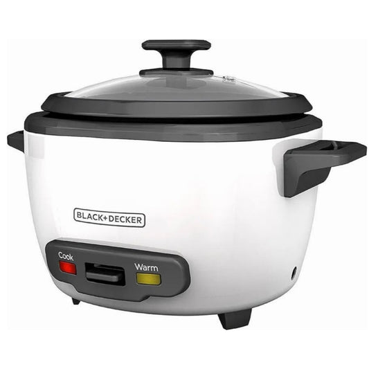 Arrocera Black+Decker - Olla arrocera 2 en 1 y vaporizador de alimentos
