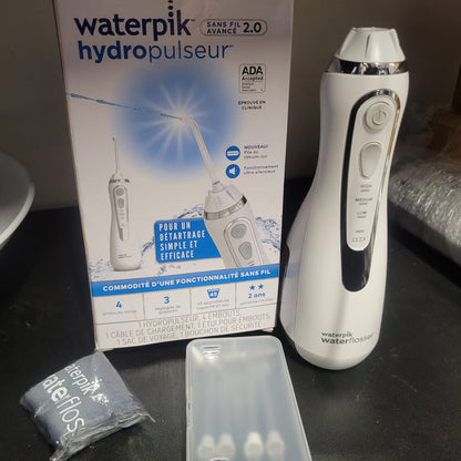 Waterpik Advanced Cordless Oral Irrigator, Pearl White